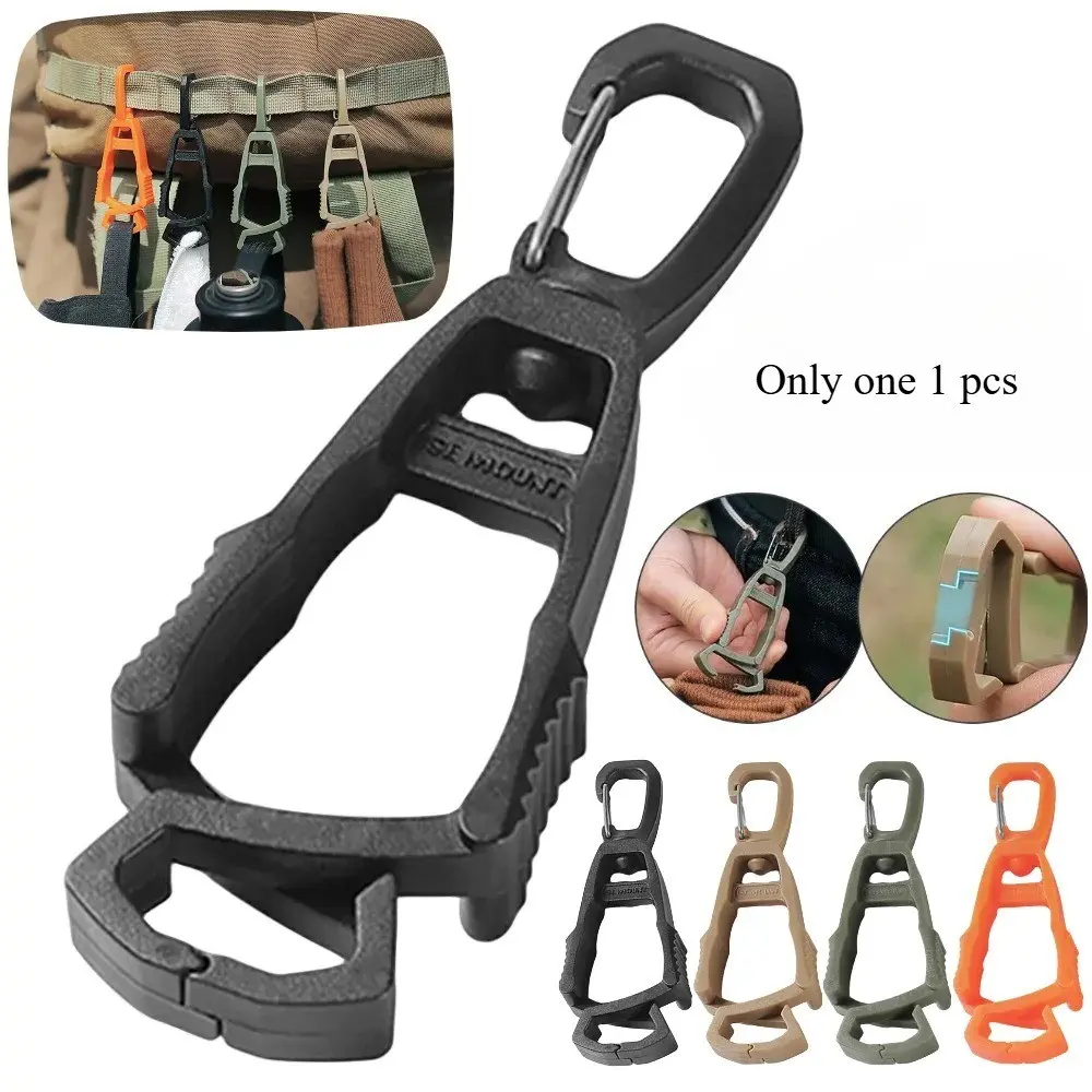 Multi-Purpose Safety Work Glove Clip, Anti-Drop Glove Holder, Belt Clamp for Construction Workers, Outdoor Protective Gear
