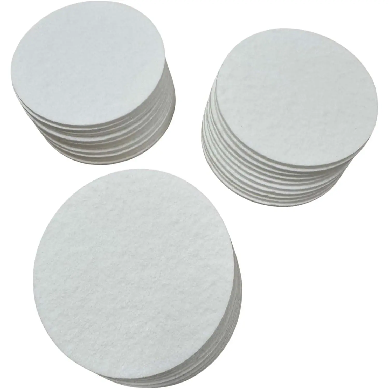 Ceramic Fiber Paper Kiln Paper 1/8" thk x 4" Round 30 pcs High Temperature Insulation Gasket or Liner Paper for Kiln Stove Furnace Glass Fusing