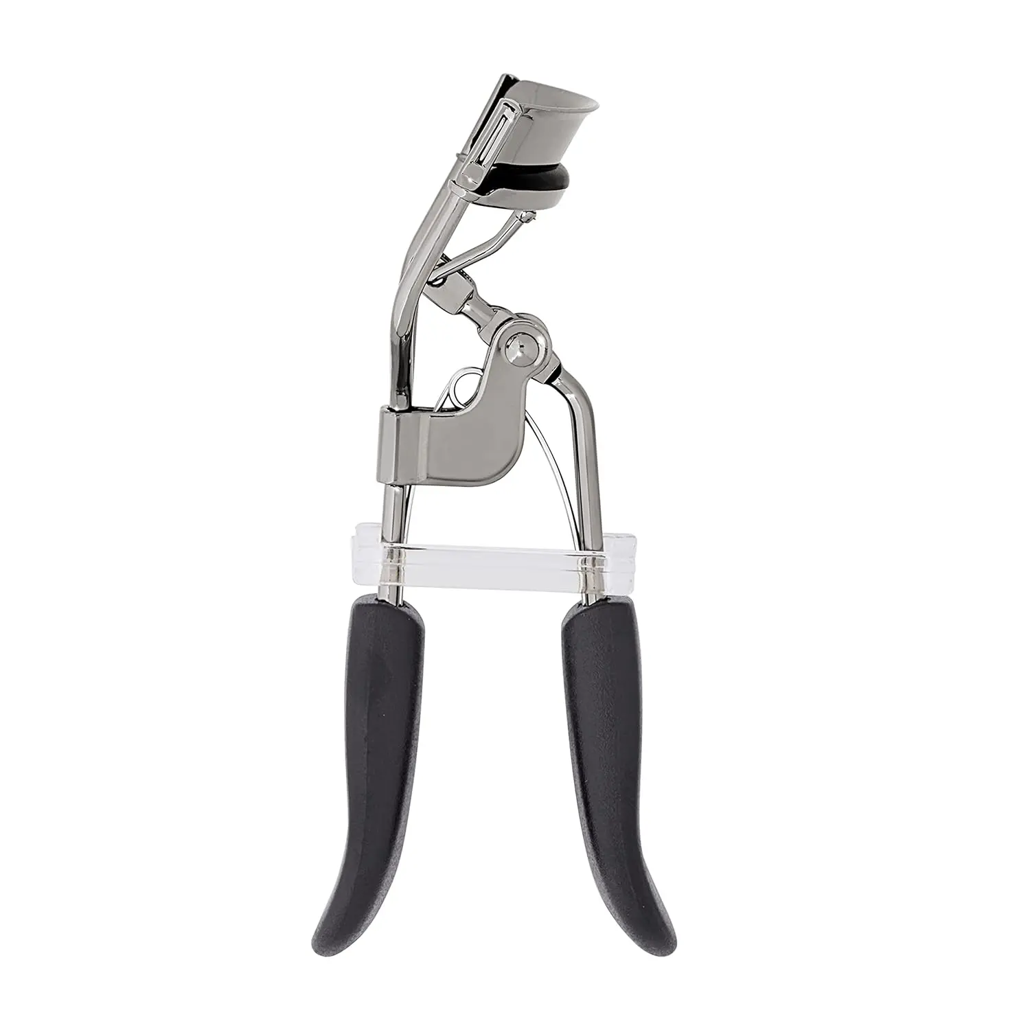 Pro Eyelash Curler, Stainless Steel Lash Curler, Long-Lasting Natural Curl, Ergonomic Design, Includes Replacement Pad, Fits All Eye Shapes