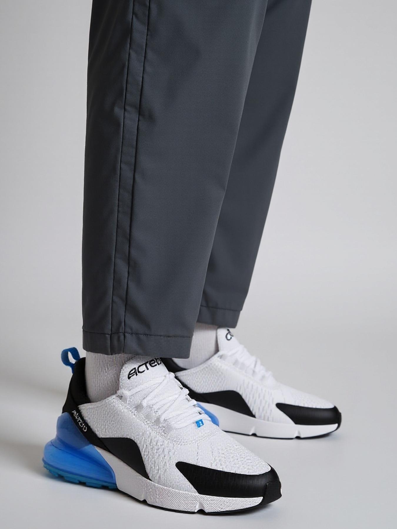 Men's Air Cushion Running Sneakers, Breathable Mesh Upper, Shock-Absorbing Sole, Athletic Gym Shoes for American Athletes Men's Air Cushion Running Sneakers, Breathable Mesh Upper, Shock-Absorbing Sole, Athletic Gym Shoes for American Athletes