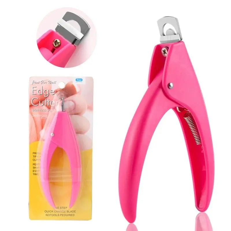 False Nail Trimmer, Straight Edge French-Style Scissors, Acrylic Nail Clipper, Manicure False Nail Tip Cutter