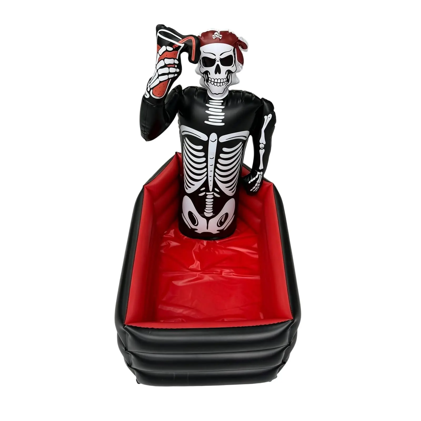 Inflatable Halloween Drink Cooler, Indoor Party Decor Ice Chest Organizer, Balcony Setup Inflatable Drink Cooler, Halloween Ice Bucket Bath Decor