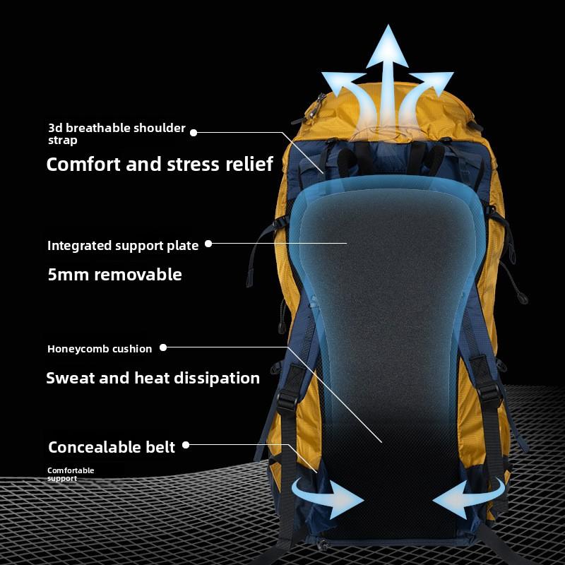 Hiking Bag Hiking Leisure Large Capacity Backpack Lightweight Outdoor Backpack