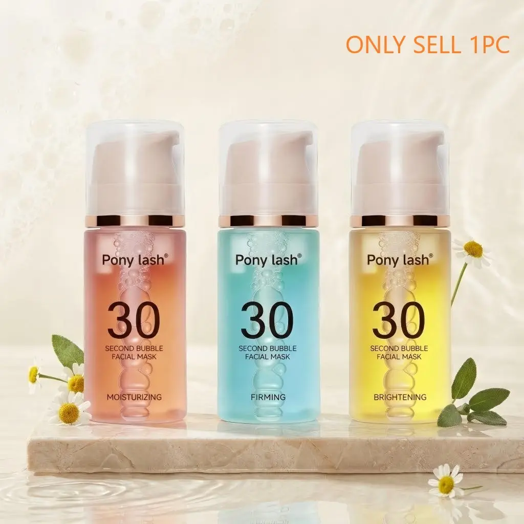 Korean Import Premium Skincare, 30-Second Micro Bubble Mask, Face Mask, Anti Wrinkle Mask, Reduces Eye Hollows, Forehead Wrinkles, Smoker Lines, Laugh Lines, Summer Essential