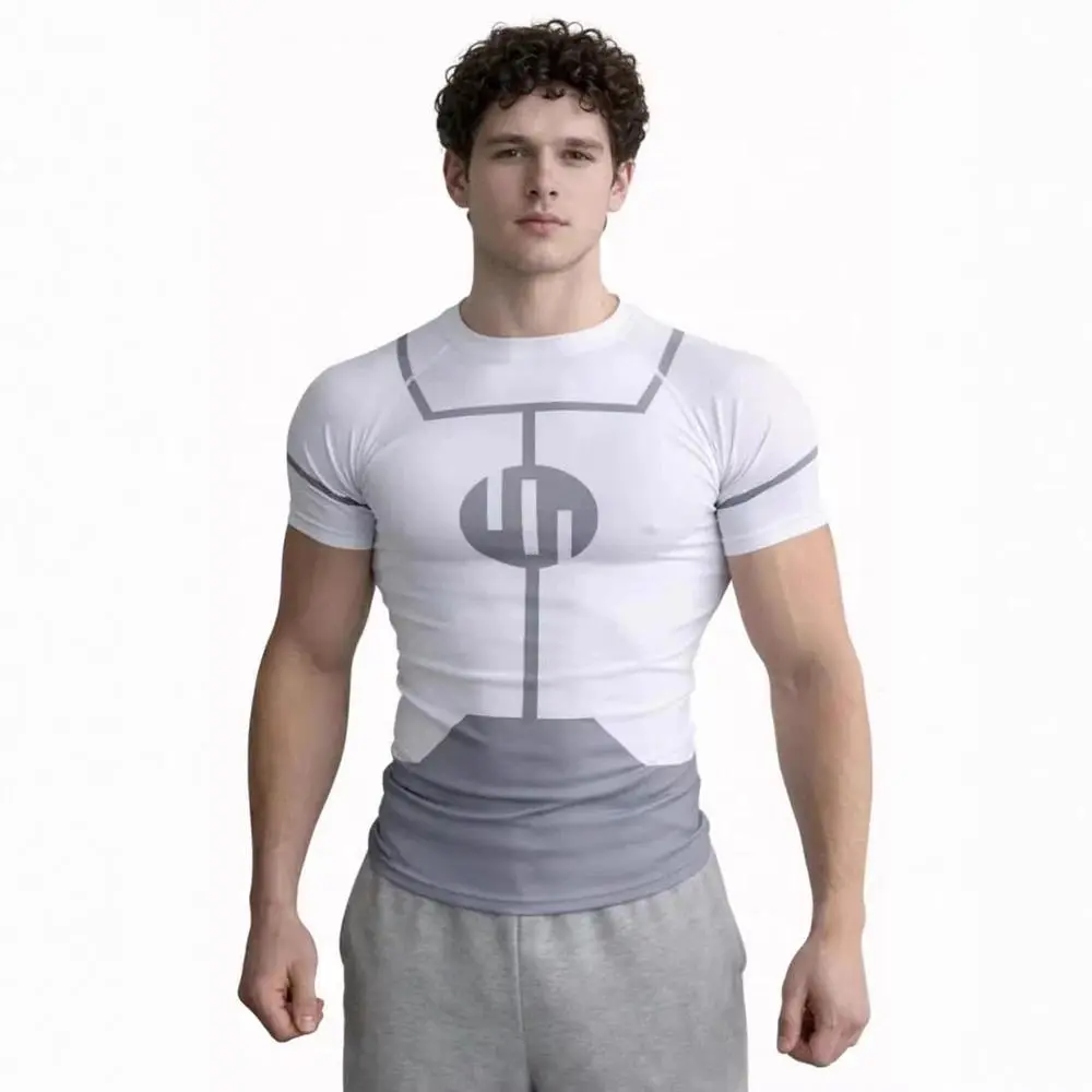 Viltrumite Costume Shirt for Men, Invincible Character Long Sleeve Compression Top, Casual Athletic Outfits, Menswear, Clothes, Athletic Clothes, Suit, Cosplay, Party, Carnival, Halloween, Polyester Blend, Roleplay