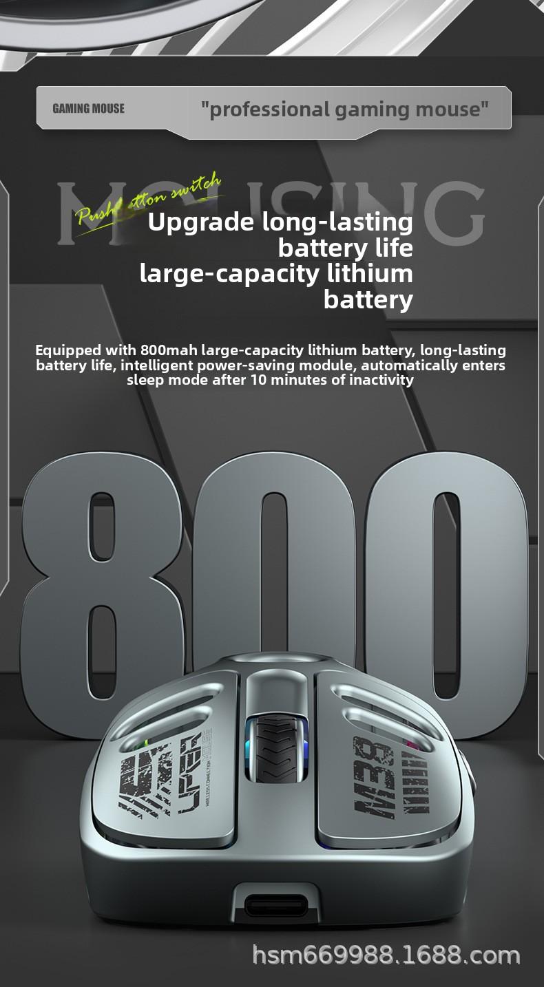 Cocoon breaking mouse hollowed out mechanical E-sports game wireless the third mock examination lightweight high beauty Wireless Gaming Mouse – RGB Programmable Mouse with Macro & Rapid Fire for PC, Laptop, Mac, and gaming keyboards