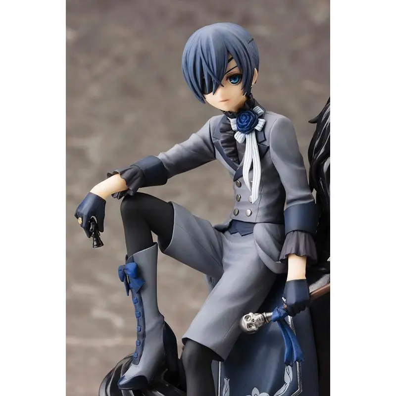 In Stock Black Butler Ciel Phantomhive Michaelis Anime Figure Model Statue Boys Collection Desktop Decoration Ornament Toy