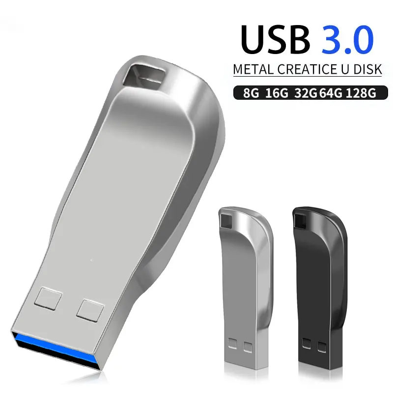 Penshape USB 3.0 Flash Drive - Multi-Size 16GB/32GB/64GB/128GB, Shockproof Shell High-Speed Memory Stick for Portable Data Storage on PCs/Laptops/TVs