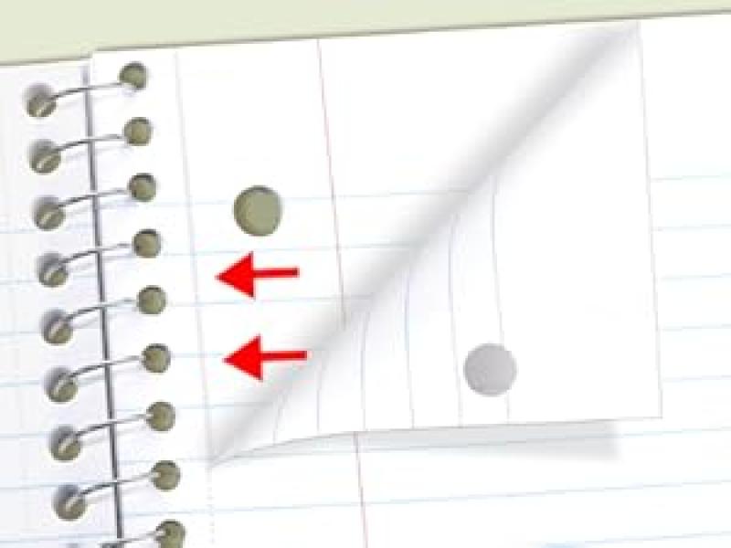 College Ruled Paper, x 101/2", 100 Sheets per Notebook, 3Hole Punched Paper, Water Resistant Cover, Doublesided Pockets, Spiral Lined Notebooks for Work, Black