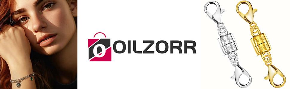 925 Silver Double Lobster Magnetic Necklace Clasps,Magnetic Necklace Clasps and Closures for Bracelet Necklace Extender