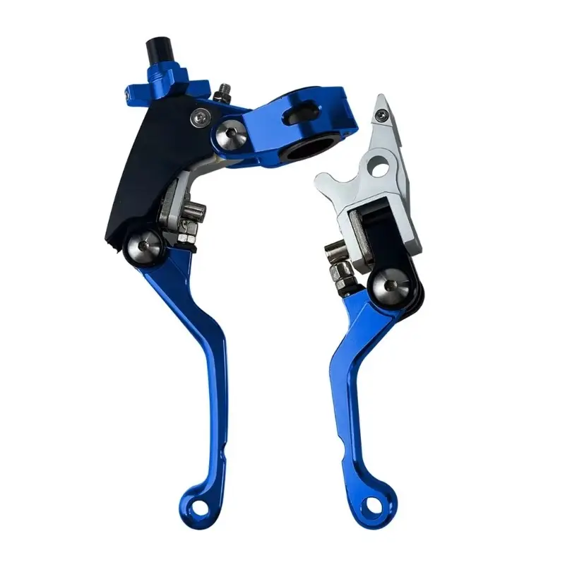 Cnc Folding Motorcycle Handlebar for Kayo Bosuer M2 M4 M5 T4 T6 K6 Ktm Crf Yzf Klx Cqr, Anti-Fall Lightweight Clutch Brake Lever, Motorcycle Parts