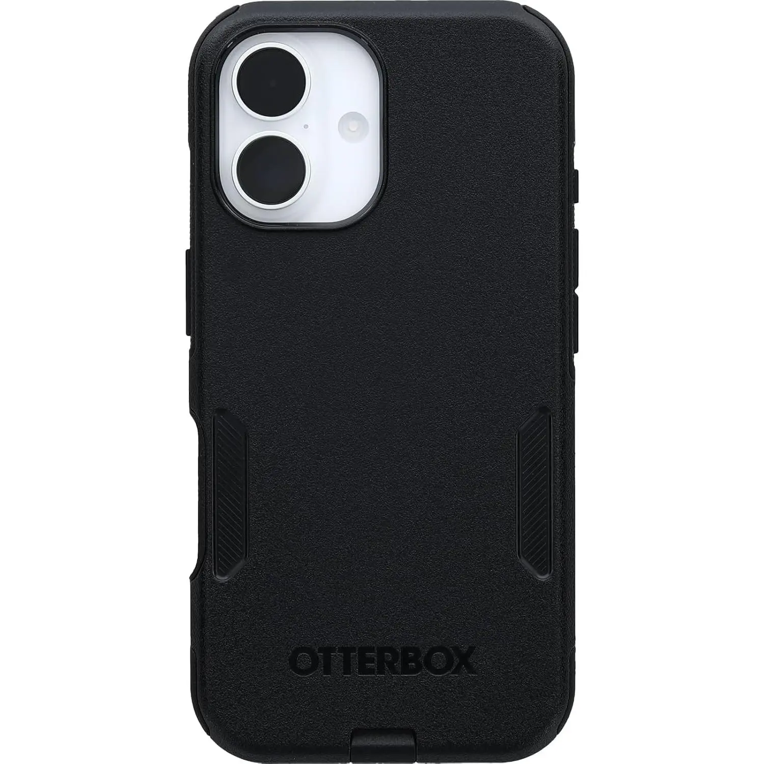 OtterBox Commuter Series Phone Cover Casing - Shockproof Polycarbonate Durable Hard Protective Cellphone Accessory for iPhone 16, Black Mobile Phone Accessories