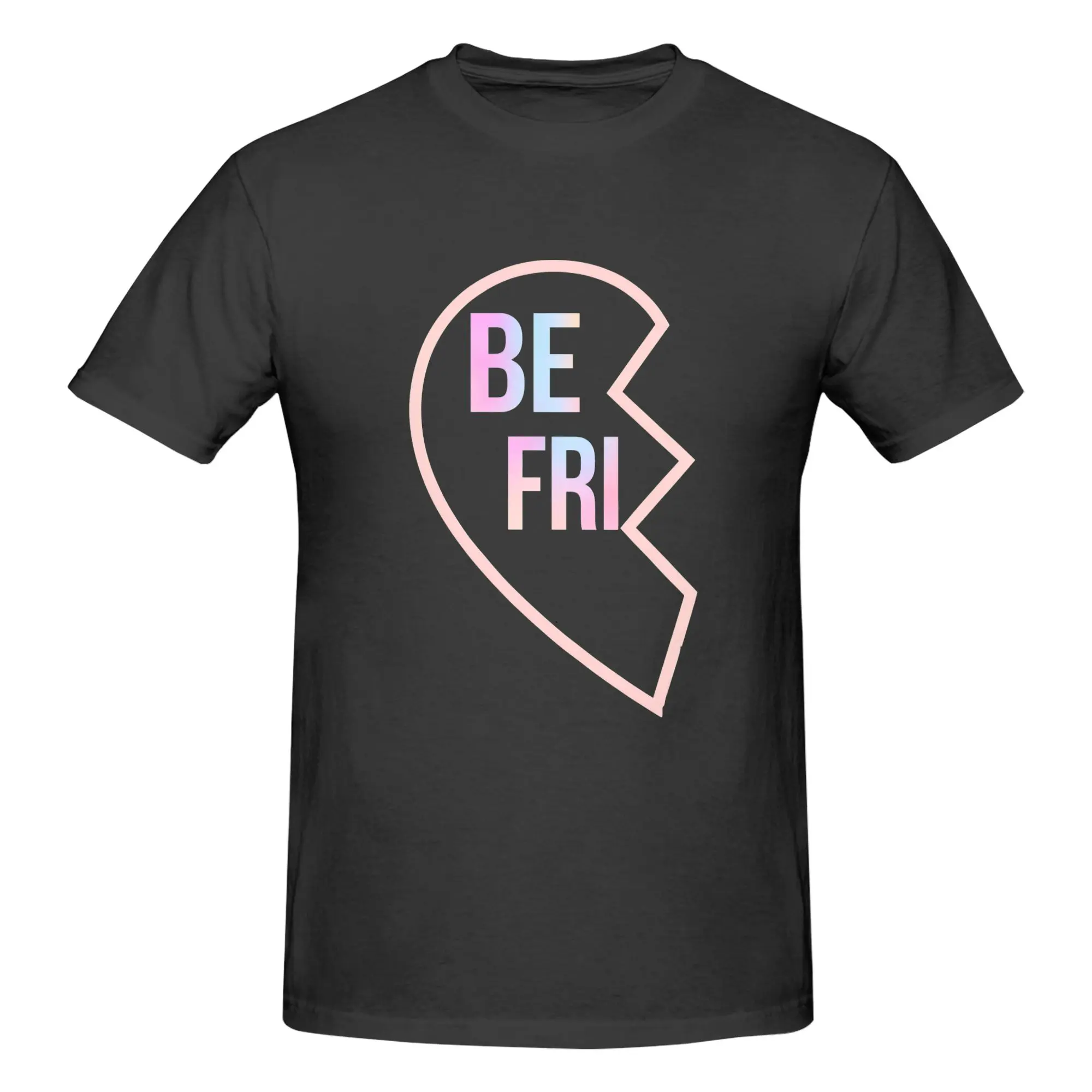 Best Friend Broken Heart Graphic Tee, Unisex Matching BFF Shirt cotton