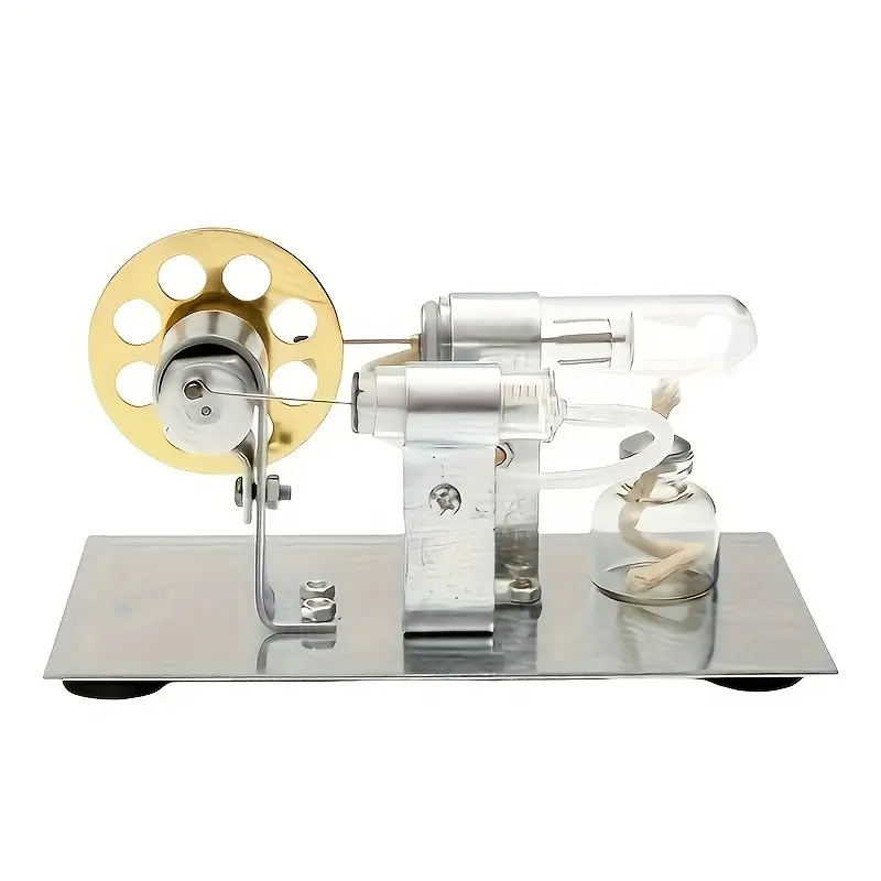 6.5" Stirling Generator Model, Experiment Engine Model, Industrial Model, Hobby Collection, Educational Science Kit
