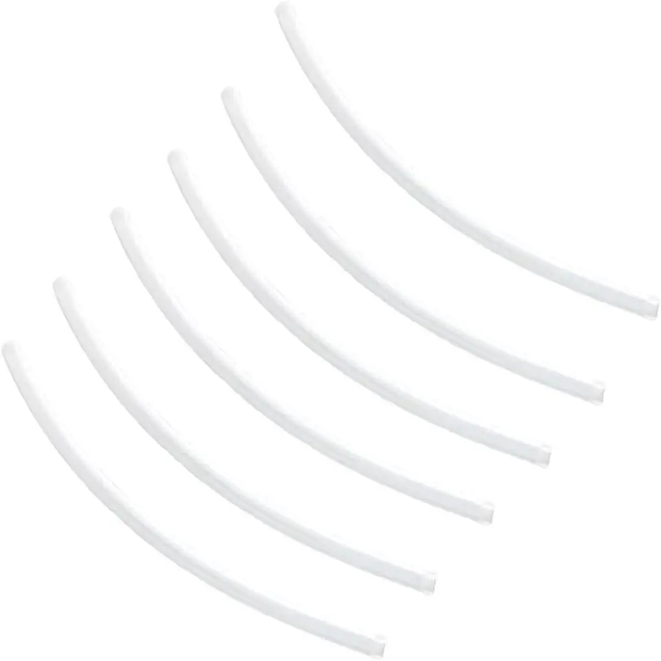 6-Pack Gas Washer Soap Cannon Blaster Tube Extensions with Rubber Tubes, Elastic Hoses, 25cm Dip Tubs, Acid & Alkali Resistant Auto Detailing Products for Snow Lance Sprayers, Rubber Tube