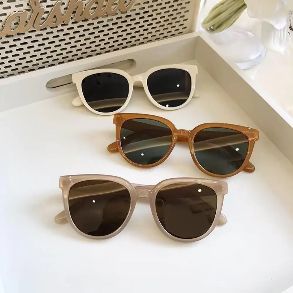Women's 3-Pack Trendy Casual Sunglasses - Retro Round Fashionable Frames, Polarized Anti-Glare Lenses, UV Blocking Protection, Clearer Vision Eyewear for Driving, Friends & Casual Outdoor Use