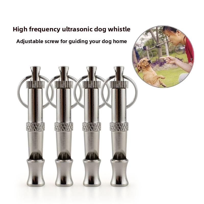 Professional Dog & Pigeon Training Whistle - Ultrasonic Sound Signal Whistle - Durable Metal Whistle for Obedience Training & Carrier Pigeons - Portable Keychain Tool for Pet Owners