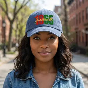 Simple Vintage Wash Juneteenth 1865 Hat Adjustable Distressed Baseball Cap for Everyday Wear | Freedom Spirit Soft Cotton Summer Sun Hat Outdoor Active Cap