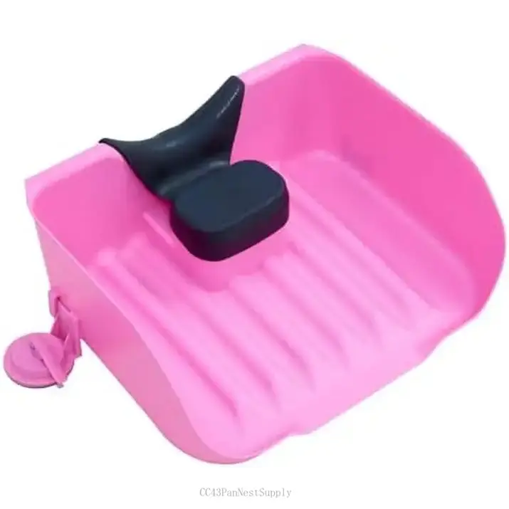 Portable Shampoo Basin for Children,The Elderly,Pregnant Woman,Friends Tear Free Hair Wash at Home(Pink)CC43PanNestSupply