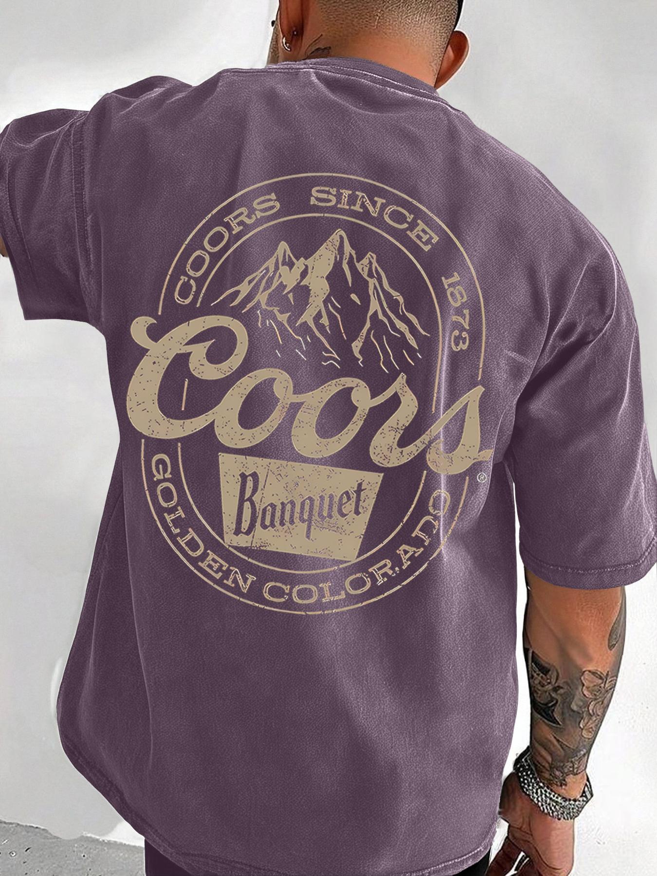 Fashionable street style element pattern, washed and breathable pure cotton, high weight, high texture, comfortable round neck short-sleeved Fitted T-shirt, Casual, Streetwear, Crewneck, Soft, Fabric, Casual Streetwear Essentials