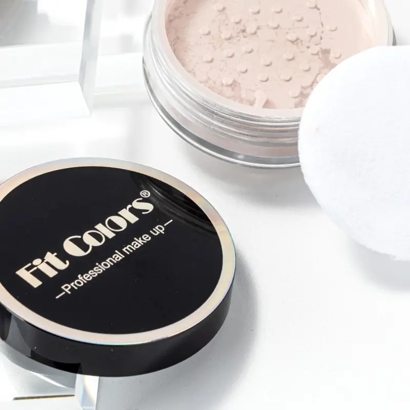 Fit Colors Concealer Setting Powder, Waterproof Sweatproof Oil Control, Long-Lasting Makeup, Loose Powder, Fixer Powder