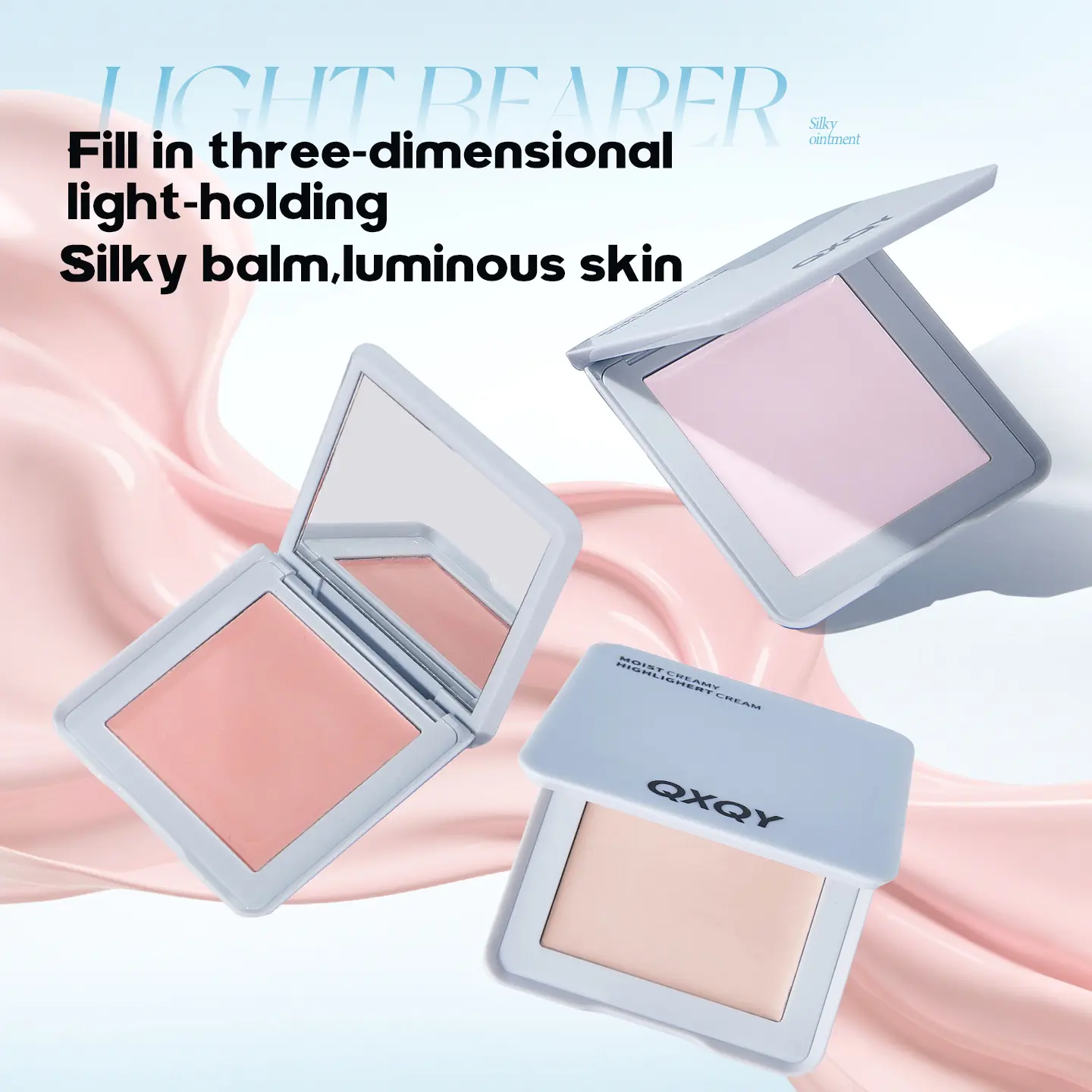 Creamy High-End Highlighter Cream Makeup Smooth Texture & Radiant Finish Perfect for Daily Use & Special Occasions