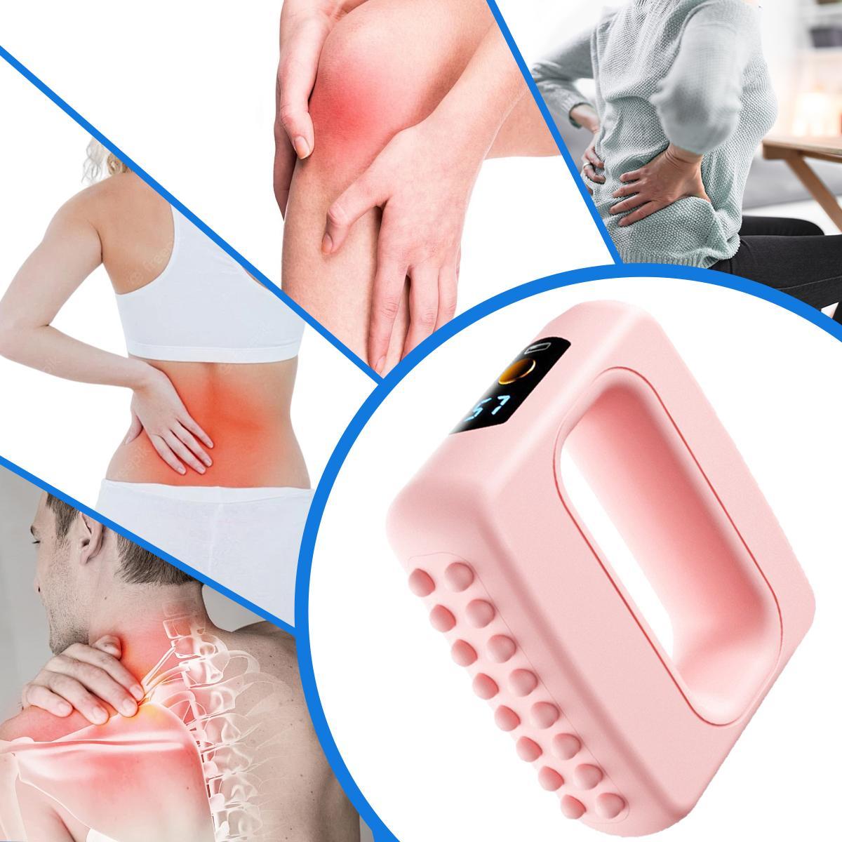 2026 Fascia Ring Massager - Cordless Rechargeable for Waist & Back Muscle Recovery | Ergonomic Electric Portable, Full-Body Relaxation Gift