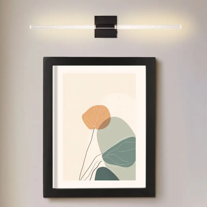 Rechargeable LED Dimmable Wall Light with Remote and Touch Control, Ambient Dimmable Lighting, Three Color Temperature Modes, Magnetic Installation, Ideal for Bedroom and Living Room