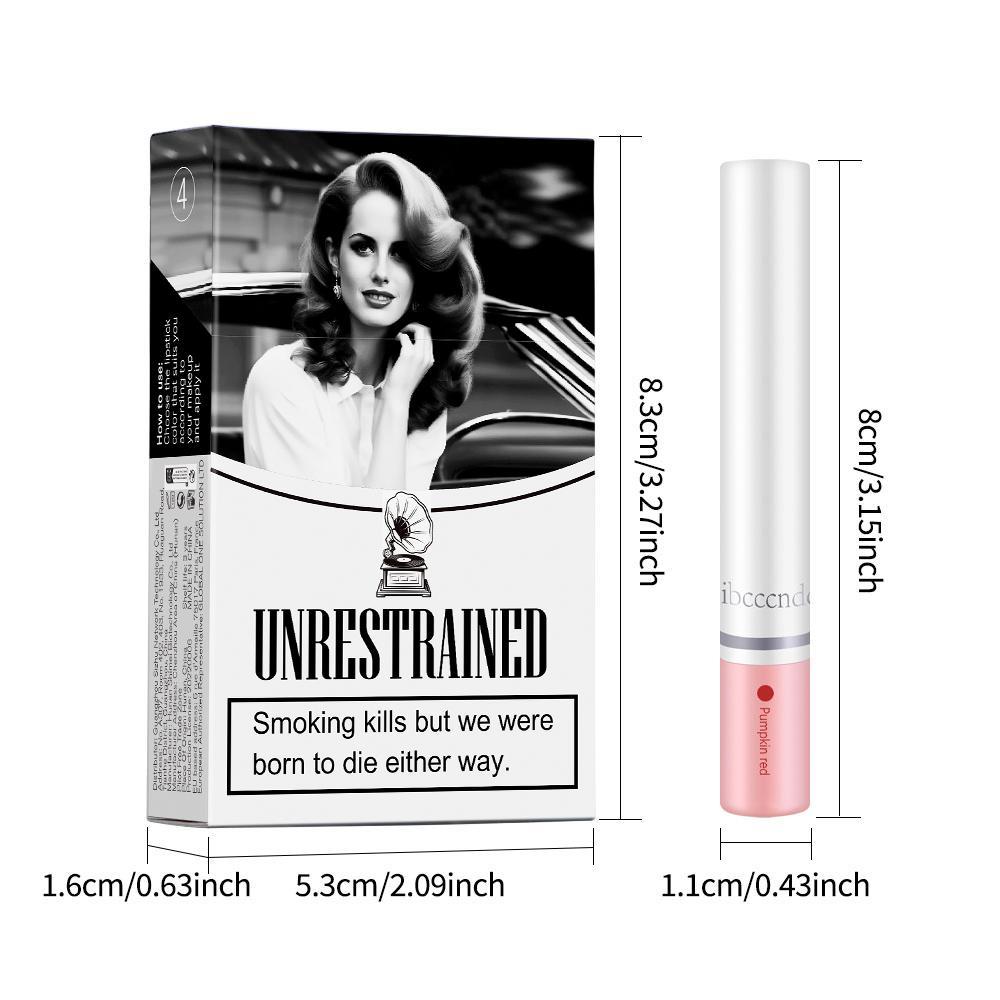 Long Lasting Matte Lipstick Set, Lipstick Beauty, 4 Counts/set Lipsticks Natural Tube Lipstick for Lip Makeup, Portable Girls and Women Makeup Accessories