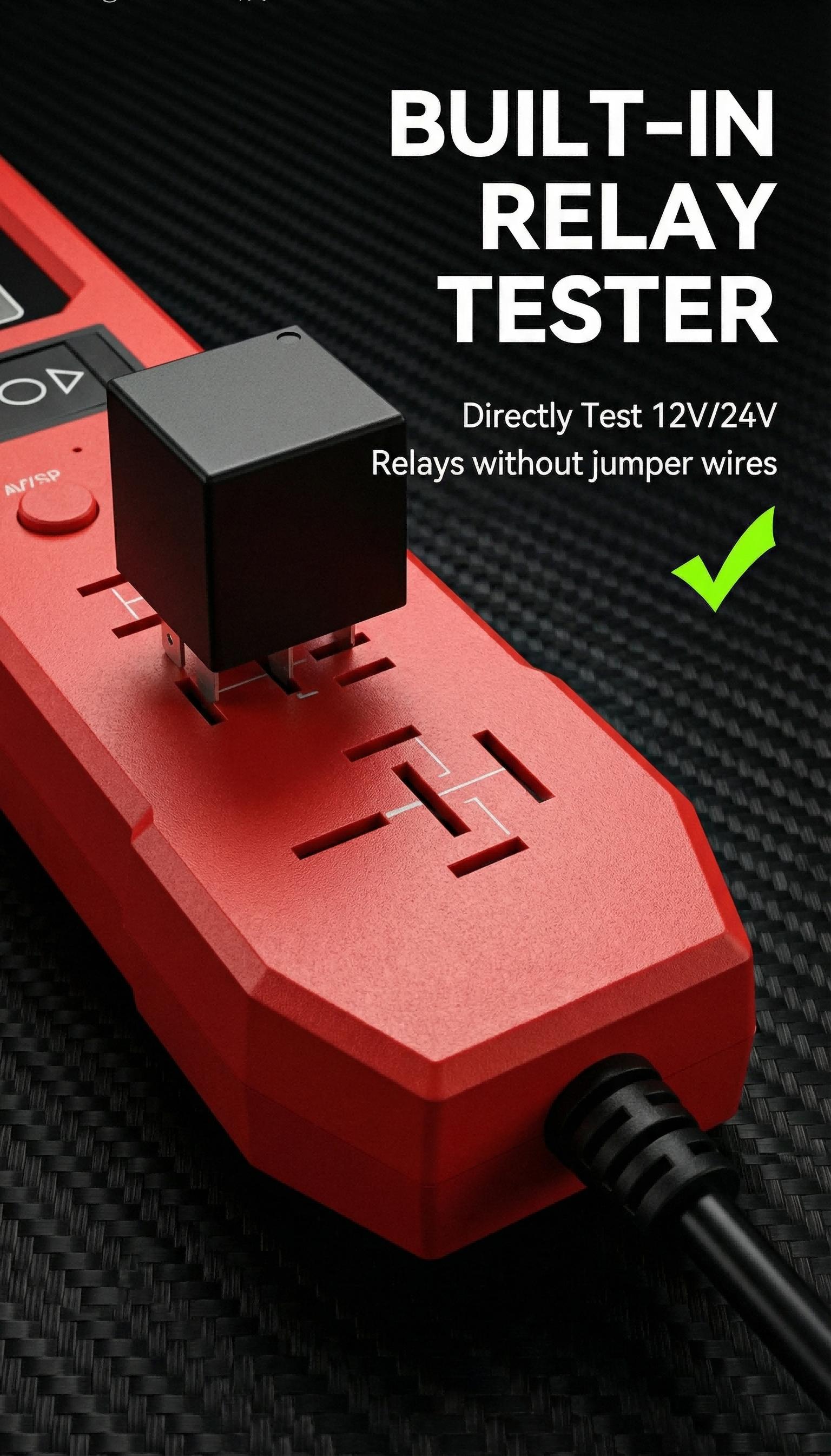 3 in 1 Power Circuit Probe Tester,3.5-36V DC Circuit Tester Automotive,Test Light,relay tester , Fuse & Voltage Tester,Automotive Short Circuit Breake Finder Electrical Tools summerwins,summerwins