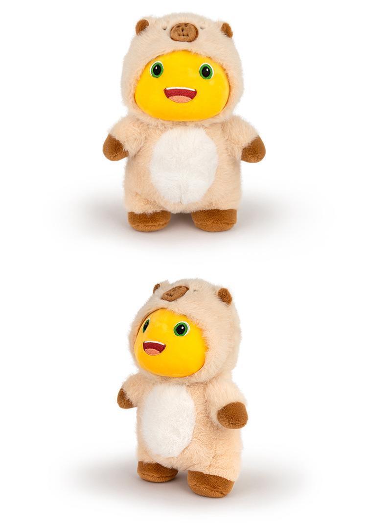 Genuine Emoji Series China Nai Long Plush Plush Toys Cross Dressing Getting Beaten Up Facial Mask Sun Flower Hug Pillow Toy Gift