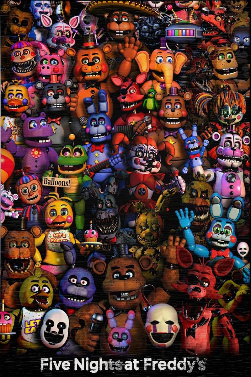 Interesting Fox Posters, Five Nights Freddy'S Posters, Five Nights On Freddy'S Celebration Wall Posters, High-Definition Canvas Posters, Cool Bedroom Aesthetic Art Posters, Retro Posters, Movie Posters, Wall Decorations, Retro Wall Art