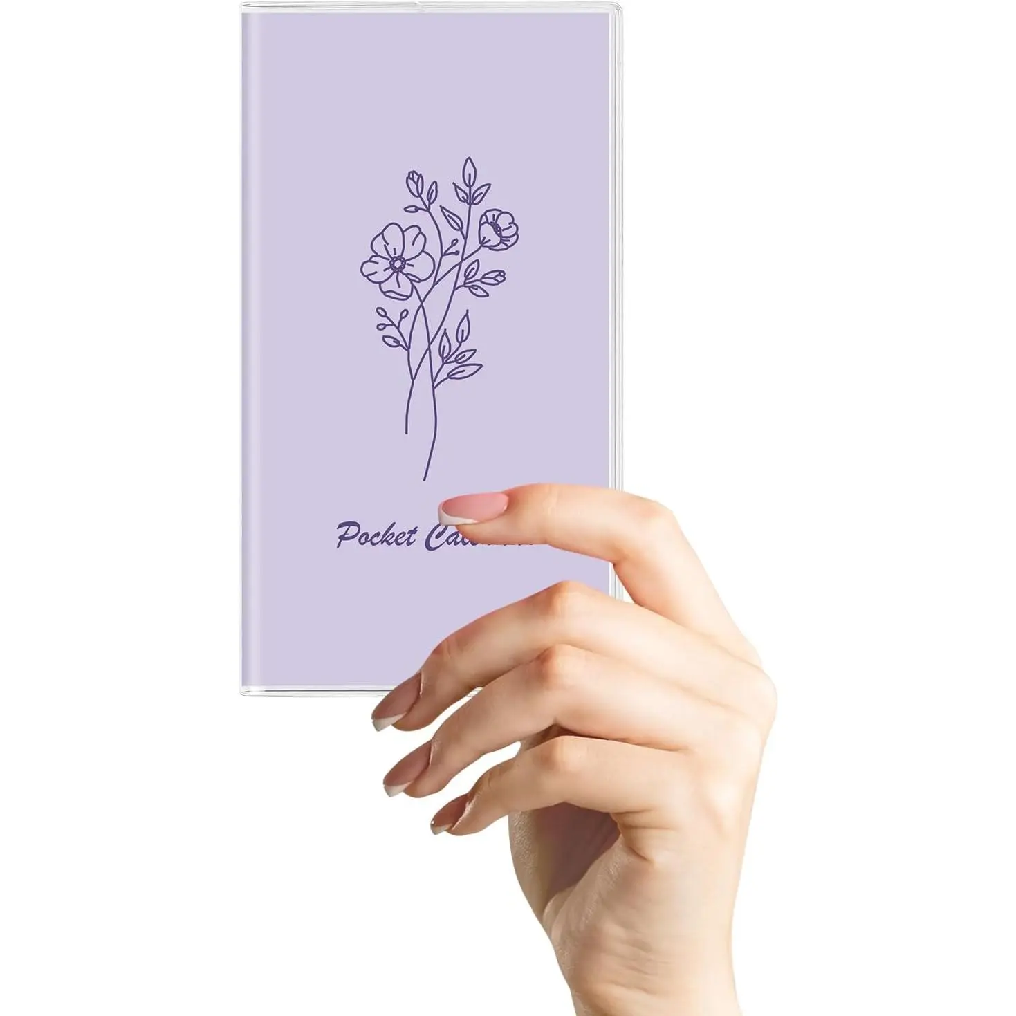 Pocket Calendar 2025-2027, Pocket Planner 2026-3.7" x 6.7" - Runs from July 2025 Until December 2027, Monthly Planner 2025-2027 with PVC Cover for Planning,