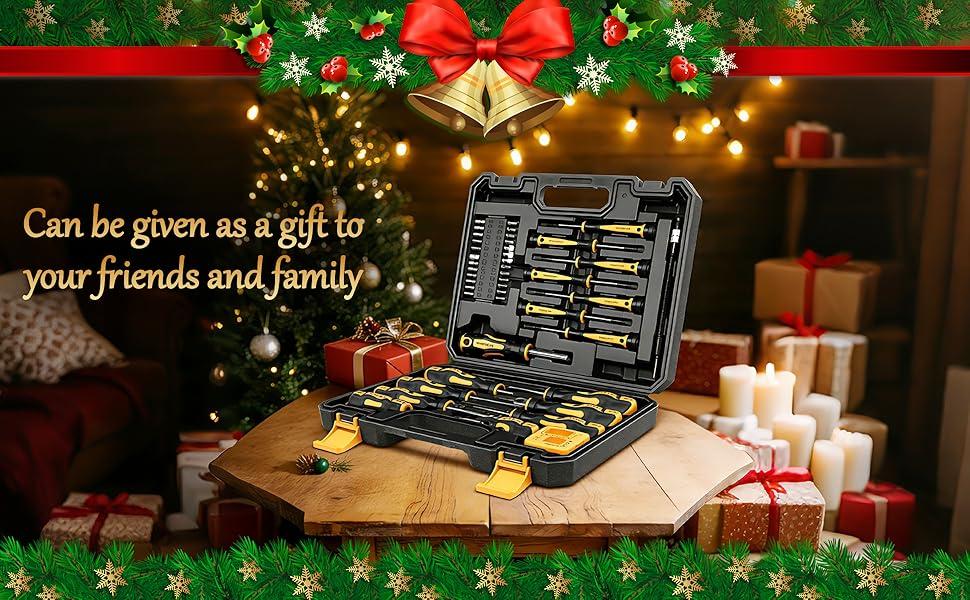 Magnetic Screwdrivers Set with Case, Amartisan 43-piece Includs Slotted, Phillips, Hex, Pozidriv,Torx and Precision Screwdriver Set, Magnetizer Demagnetizer Tools, Tools for Men Magnetic Screwdrivers Set with Case, Amartisan 43-piece Includs Slotted, Phillips, Hex, Pozidriv,Torx and Precision Screwdriver Set, Magnetizer Demagnetizer Tools, Tools for Men