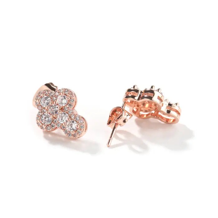 Unisex Cross Cloud Stud Earrings, Hip Hop Casual Daily Wear Ear Jewelry, 0.54Inch * 0.42Inch, Best Gift Choice for Birthday, Includes Jewelry Box, Christmas, Cross Earrings And Studs, Cz Silver, Engagement