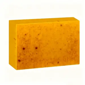 Turmeric and kojic acid natural handmade soap gently exfoliates and cleanses face and body — a gentle skincare essential for both men and women.