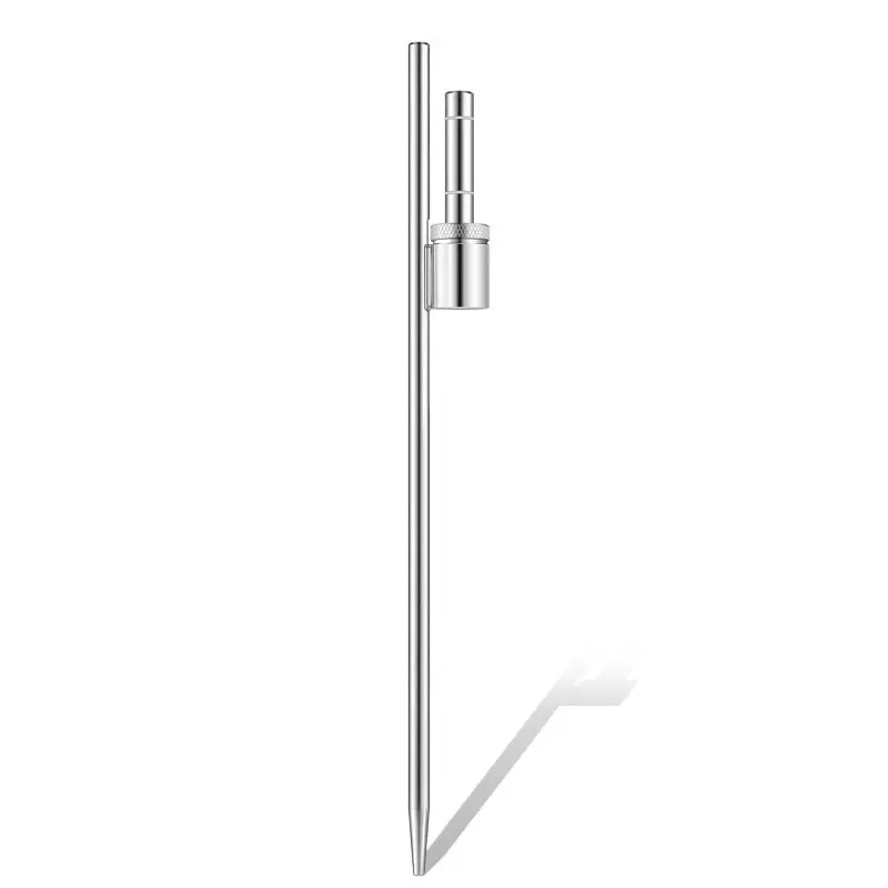20 Inch Feather Flag Ground Spike, Flag Base, Pole Holder for Outdoor Banners, Fits 0.65 Inch Inner Diameter, Stake Only