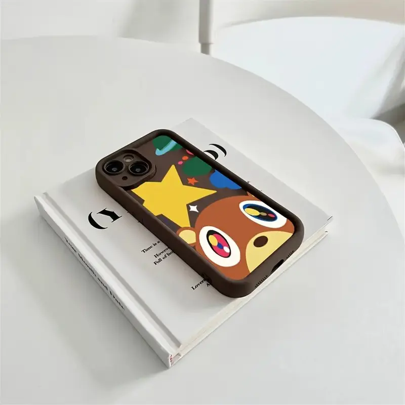 Personalized Kanye-Themed Waterproof TPU Soft Back Protective Phone Case - Shockproof Drop Protection Accessories, Compatible with iPhone 17,16,16 Plus,15,14,13,12,11 Pro Max