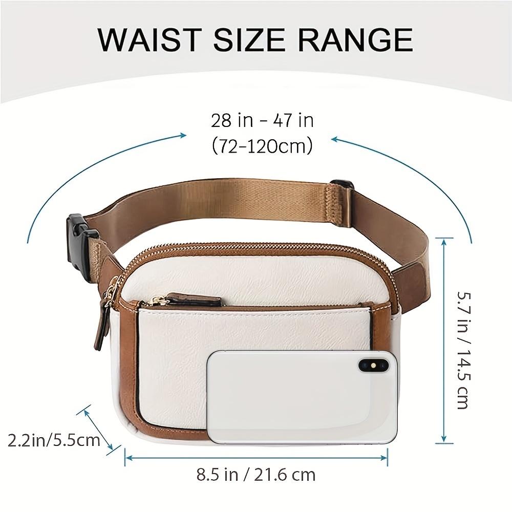 Lightweight Durable Mini Waist Bag with Adjustable Shoulder Strap, Unisex Crossbody Fanny Pack for Outdoor Sports, Fitness & Daily Casual Wear women handbags luxury designer tote real