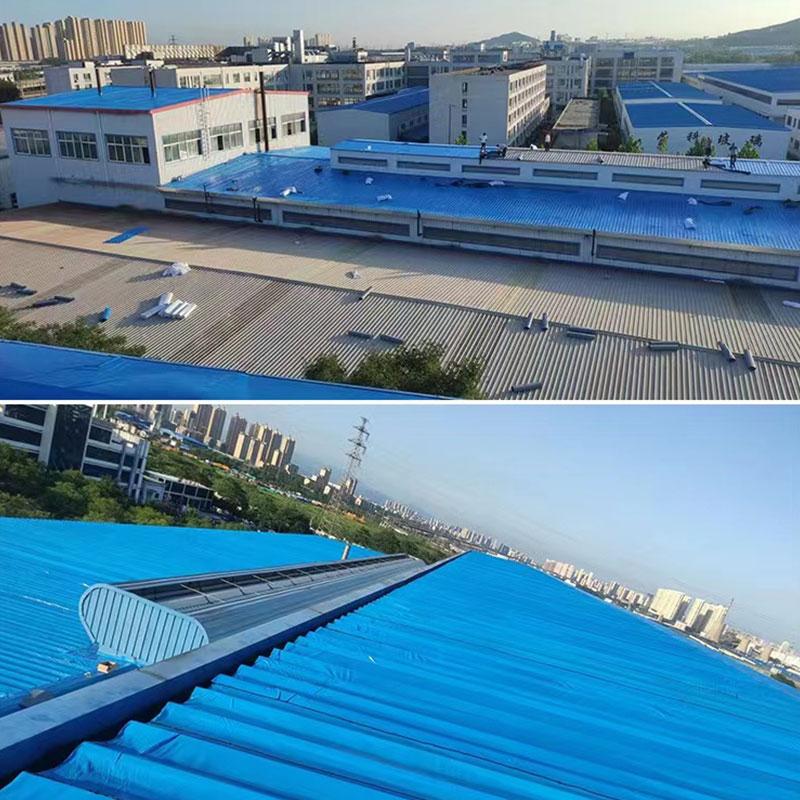 Roof Repair, 1 Roll Repairing Cracks & Loopholes Adhesive Waterproof Tape Suitable for Metallic Surfaces, Wave Tile Container Roofs, Steel Structures, Plastic