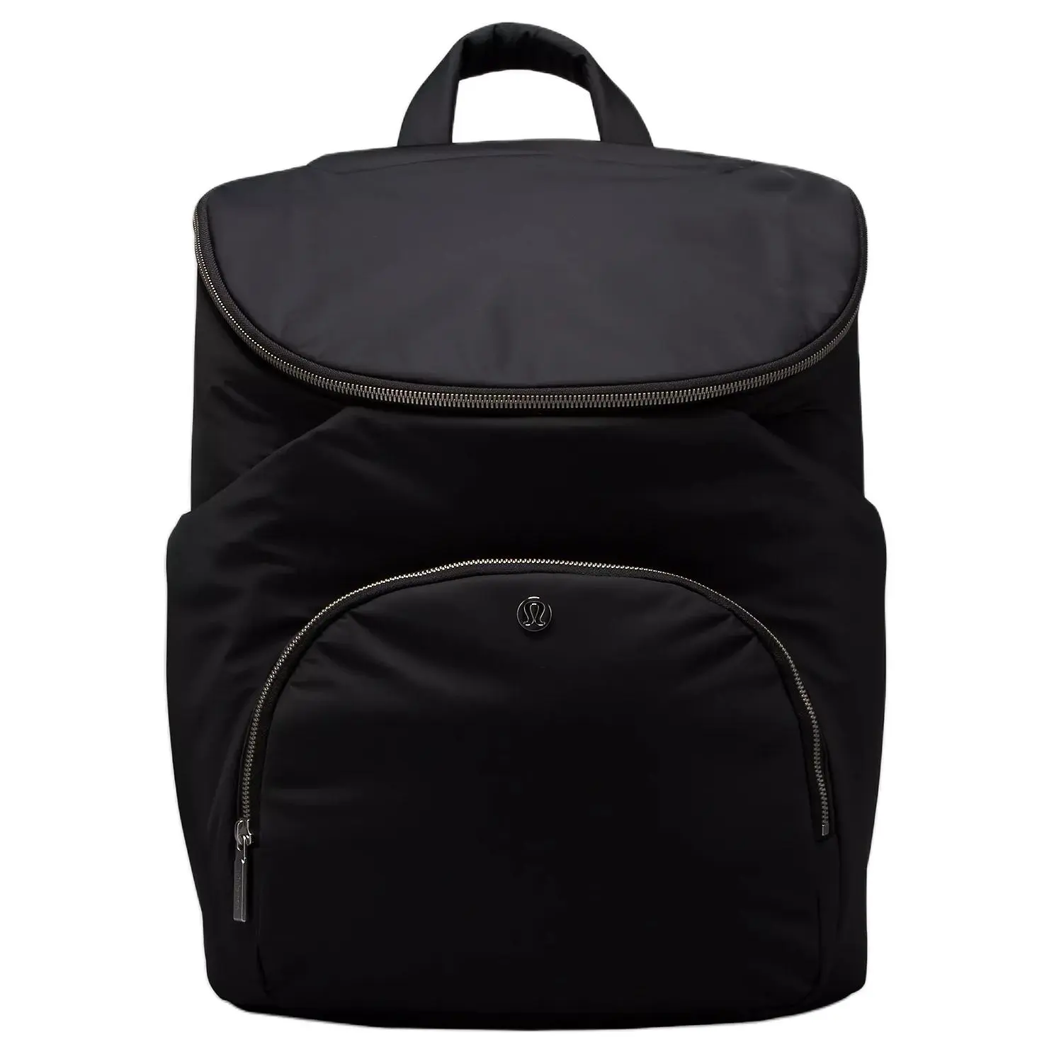 Lululemon New Parent 17L Recycled Nylon Backpack for Women – Solid Color, Black and Light Camel