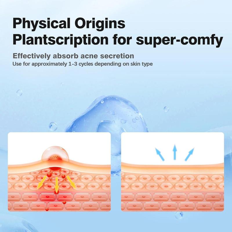 Pink White Hydrocolloid Acne Patches, 1 Set Blemishes Pimples Covering Patch Invisible Acne Patches, Pimple Patches, Blemish Relief Care Acne Clearing Products