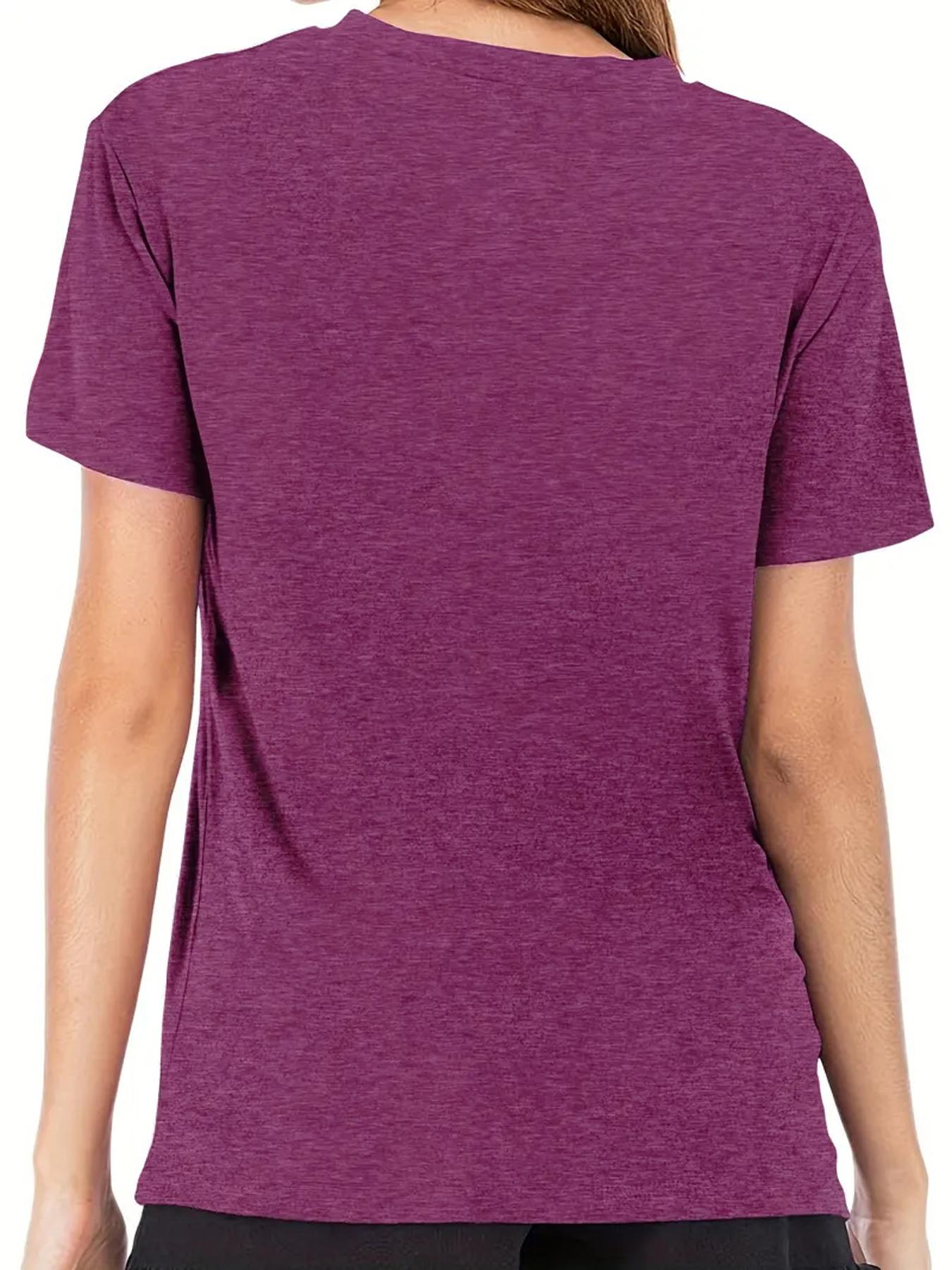 Women's American Flag & Fireworks Print Round Neck Tee, Casual Short Sleeve Crew Neck T-Shirt for Spring, Fashion Women's Top for Daily Wear, Casual Comfy Tee