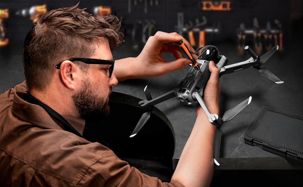 24PCs small Precision screwdriver set with Torx T5 T6 T8 T9, y00, star P5, mini repair tool kit for MacBook, computer, laptop, iPhone, PS4 ps5, Xbox, switch, eyeglasses, watch ring doorbell