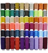 42Pcs 10"x10" Quilting Cotton Fabric Squares Sheets Pre-Cut Multi-Color Design Printed Floral Craft Fabric for DIY Sewing Scrapbooking Quilting Craft Patchwork (Red/Pink/Yellow/Green/Blue/Purple)