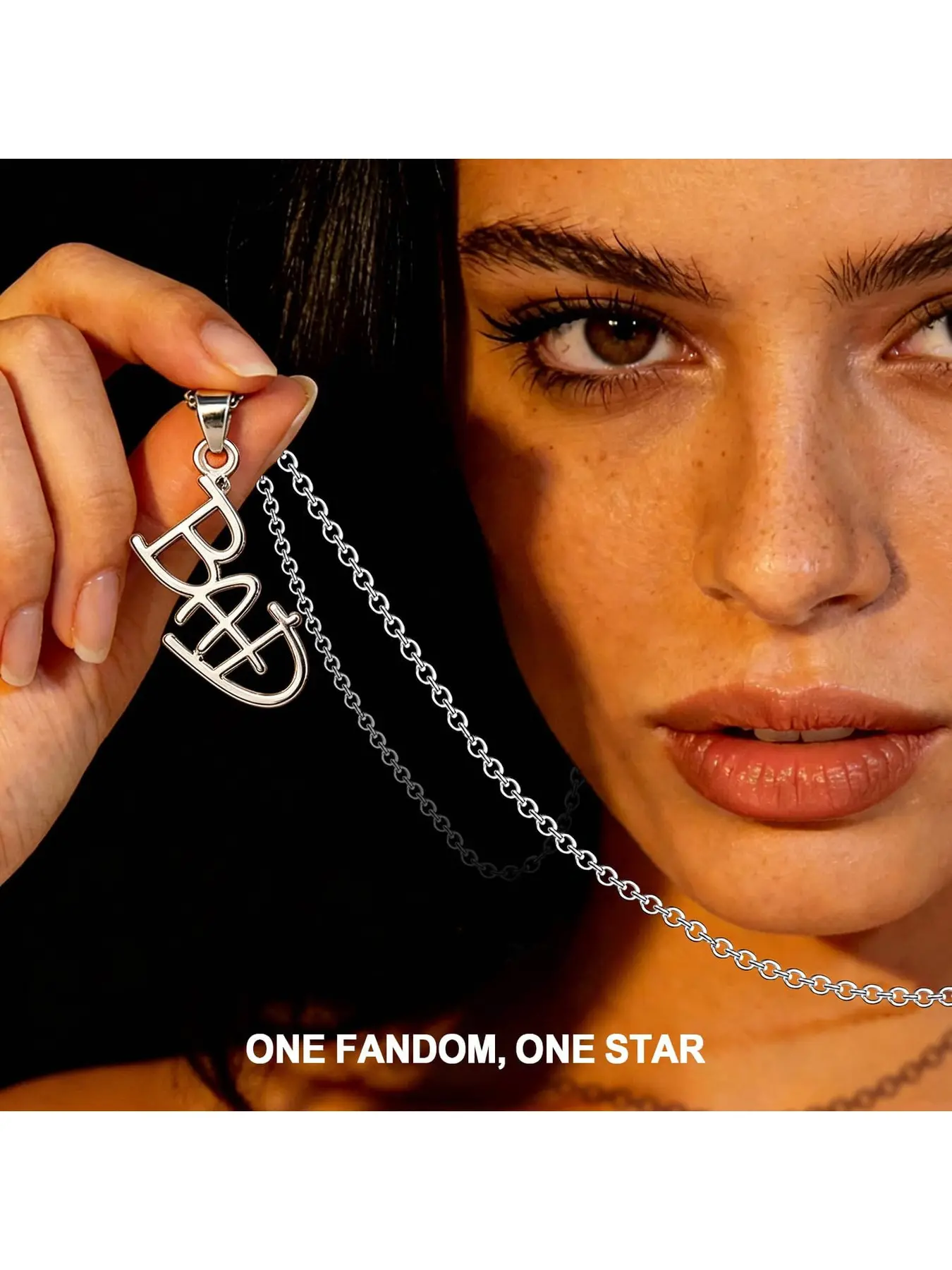 Popular European and American Trend: Michael Jackson Dance King Fashion Pendant - Michael Jackson Fashion Memorial Necklace
