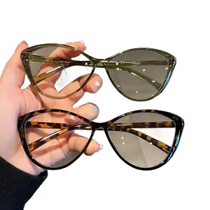 2026 Spring/Summer New Arrival Triangular Cat-Eye & Butterfly Style Blue Light Blocking Eyeglass Frames — Trendy Y2K Spicy Girl Fashion Glasses