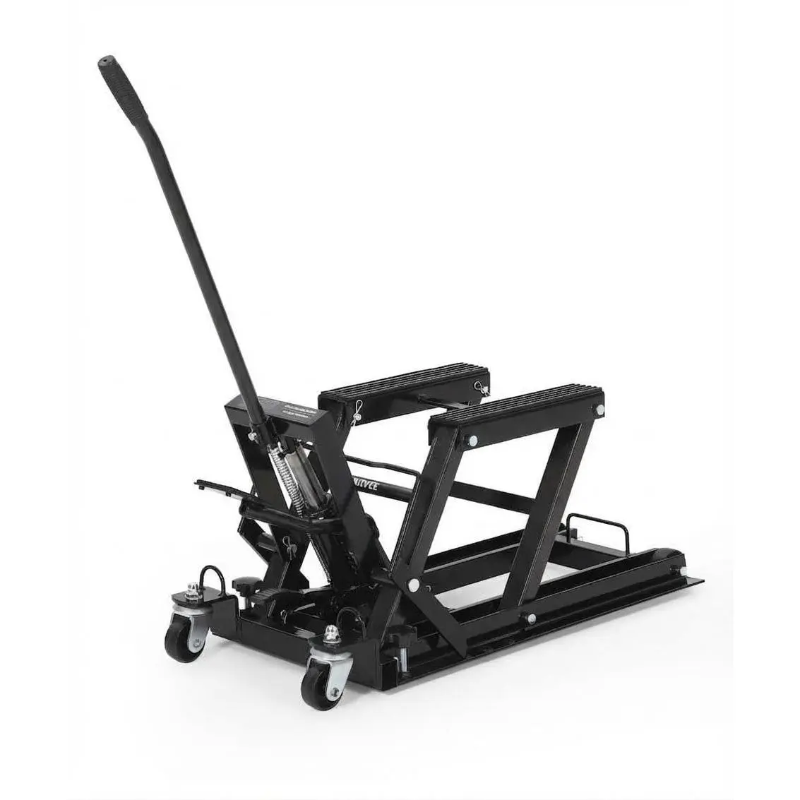 Hydraulic Motorcycle Lift Jack,1500 Lbs Hydraulic Motorcycle Lift Jack, Adjustable Height 4.53" To15.35, Heavy-Duty Steel ATV Lift Stand Scissor Jack for Motorcycles, Dirt Bikes, ATVs