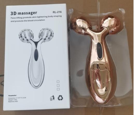 V-Line Facial Massager – 3D Roller Face Massager for Lifting, Beauty, and V-Shape Contouring