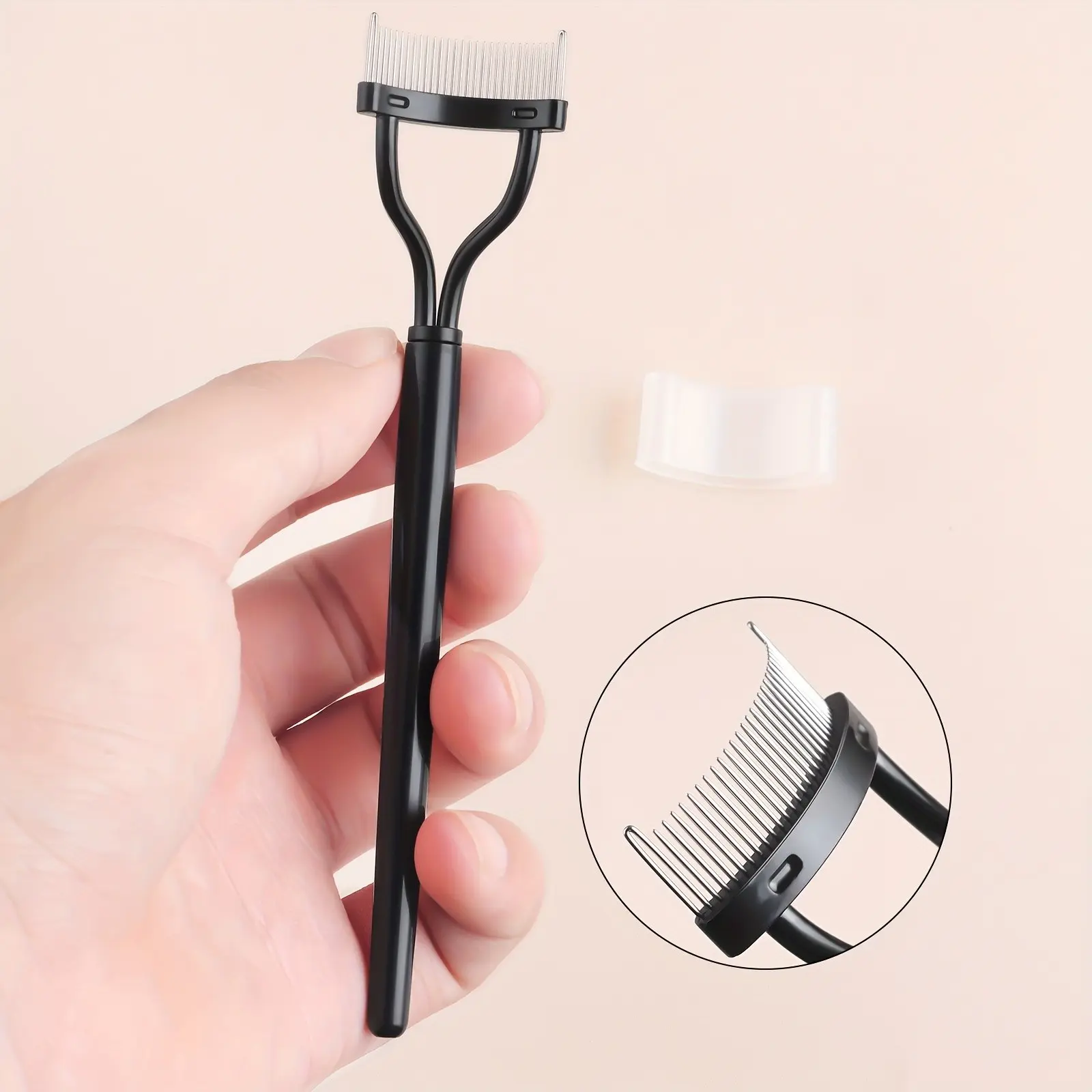 Professional Eyelash Separator Tool, ABS Material, Gentle on Lashes, Clear Separation, Daily Makeup Aid, Essential Beauty Accessory